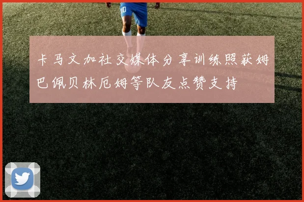 卡马文加社交媒体分享训练照获姆巴佩贝林厄姆等队友点赞支持